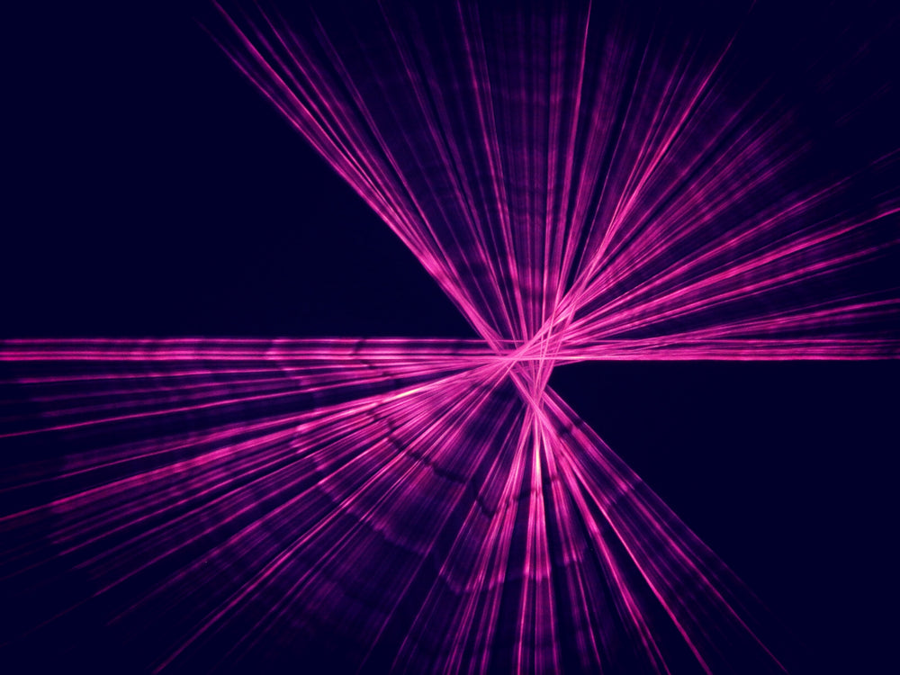 An image showing light that signifies light therapy options such as lasers and near-infrared.