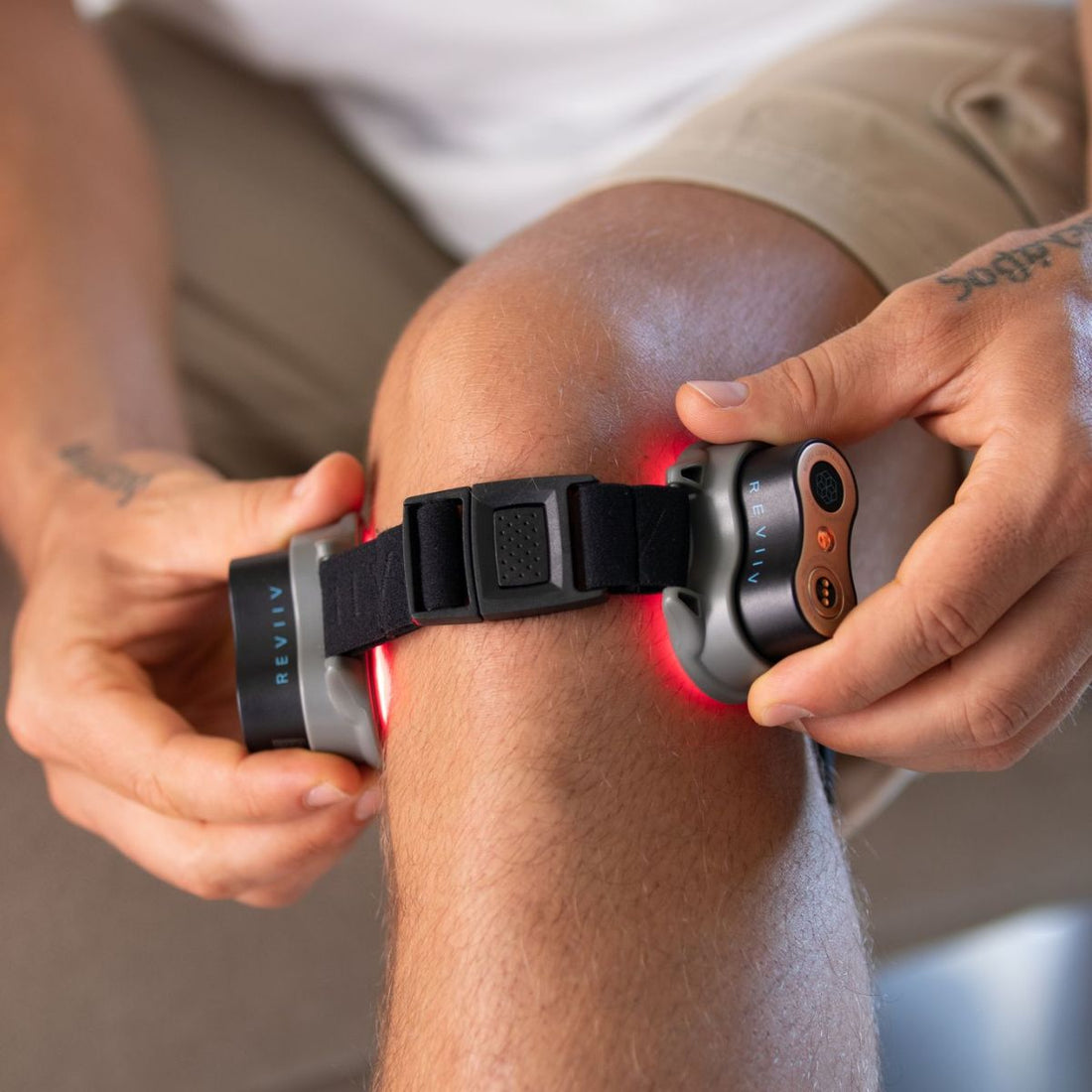 Using Red Light Therapy After Knee Surgery - Kineon